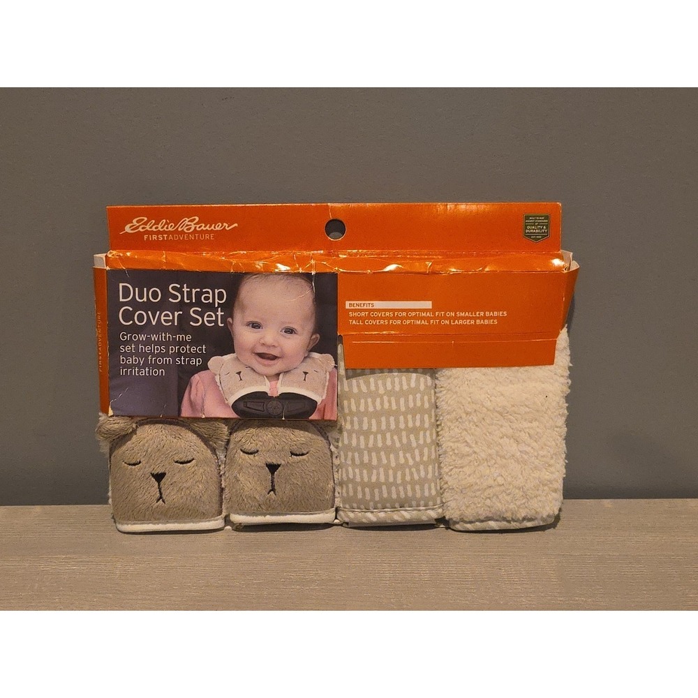 Eddie Bauer Duo Strap Cover Set For Babies Brand New
